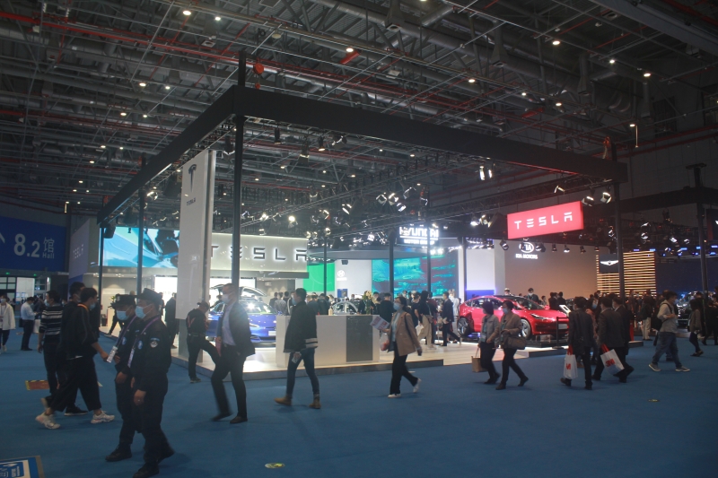 第五屆進(jìn)口博覽會現(xiàn)場照片